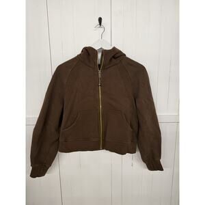 Lululemon Women's Brown Cotton Activewear Jacket S